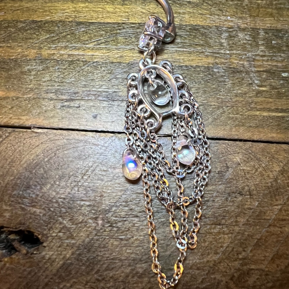 Dangle belly ring